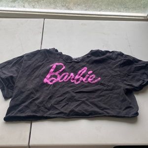 off the shoulder barbie shirt